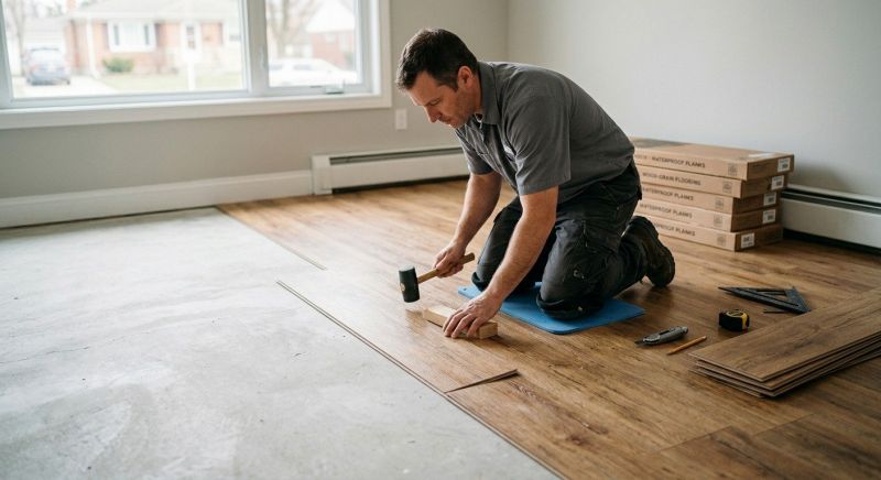 Linoleum Floor Installation in Arvada, CO